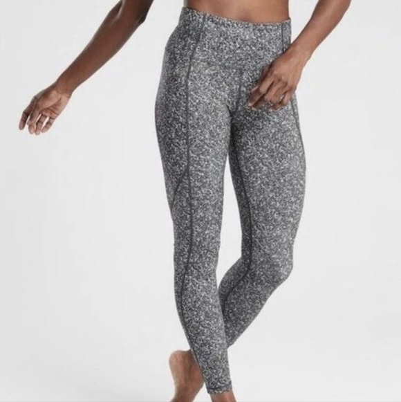 Athleta Pants - Athleta Salutation Stash Pocket Tight Leggings Pebble Beach XXS